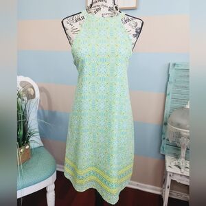 Peppermint Boutique Halter Print Dress
